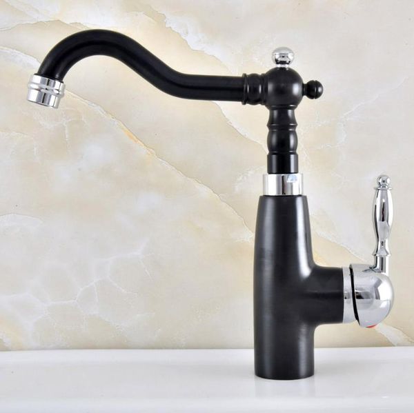 

black oil rubbed bronze silver chrome brass kitchen bathroom vessel sink basin swivel spout faucet mixer water tap anf485 faucets