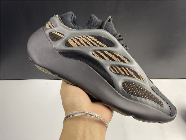 

kanye west700 v3 clay brown mens womens running shoe black fashion sneakers