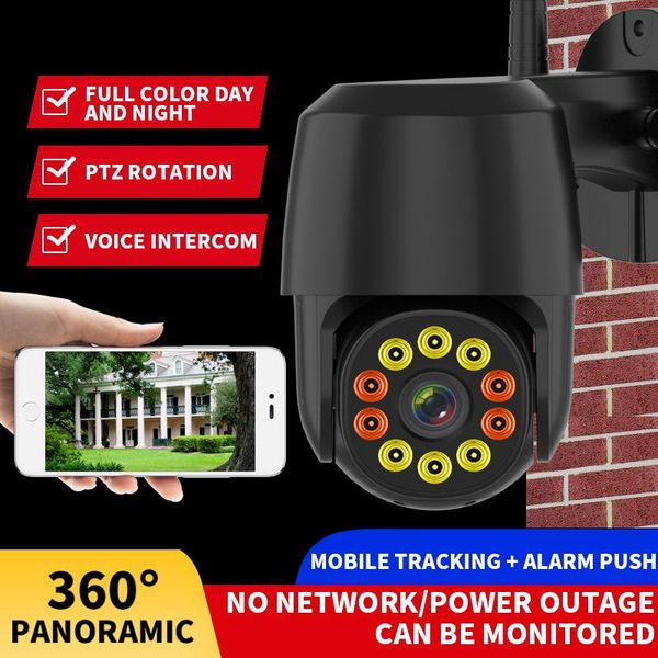 

cameras ptz ip camera wifi outdoor human detection night vision 1080p wireless security cctv ip66 waterproof