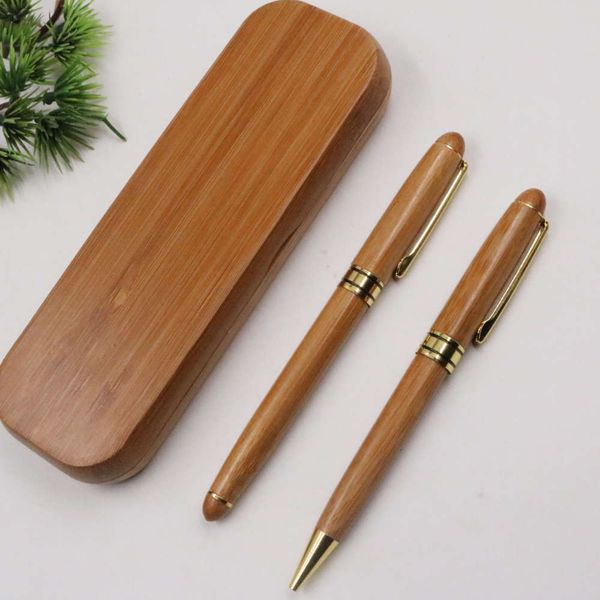 

the pen bamboo double set jewel pen bamboo box
