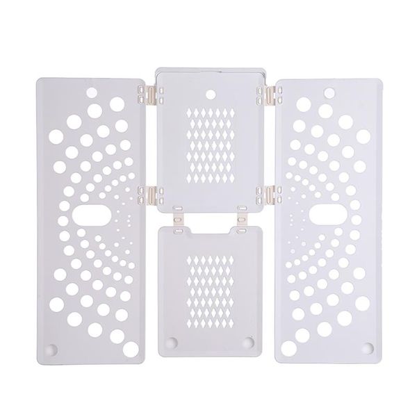 

1pc hollow out storage folding clothes board household tool quick hooks & rails