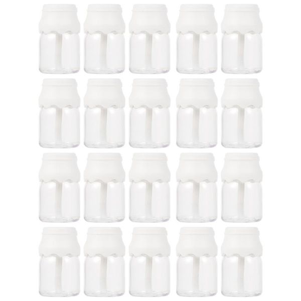 

20pcs lip gloss tube lipstick subpackaging diy container storage bottles & jars