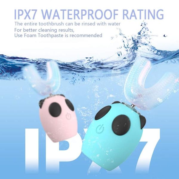 

smart electric toothbrush ultrasonic kids toothbrush,u type whitening toothbrush,ipx7 waterproof,3-7 years