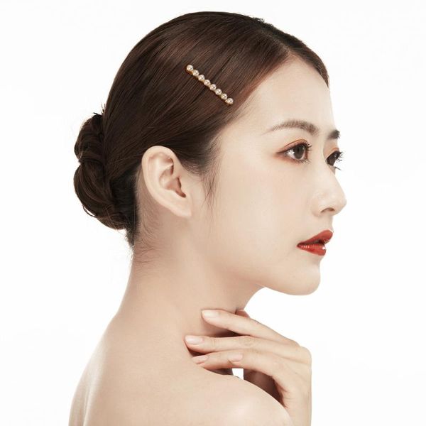 

hair brushes 2pcs fashionable pick combs delicate gilr bangs bobby stylish hairpins, Silver