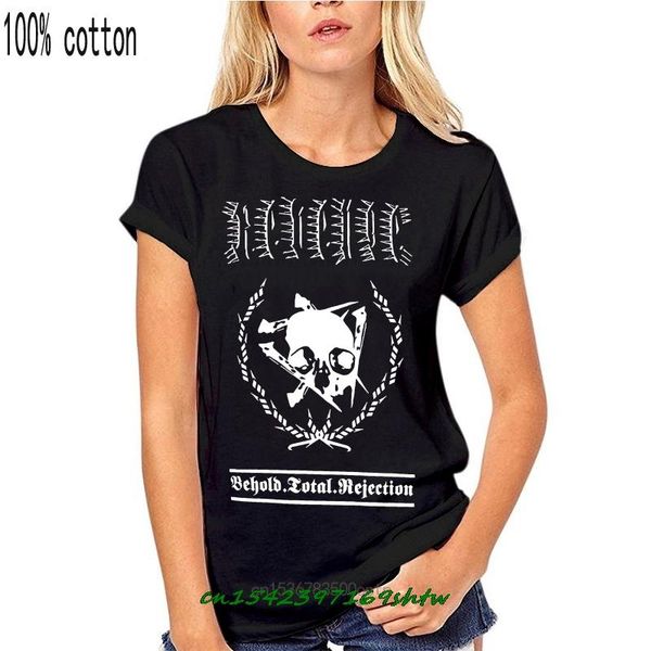 

men's t-shirts authentic revenge band behold total rejection t-shirt s m  xl 2xl, White;black