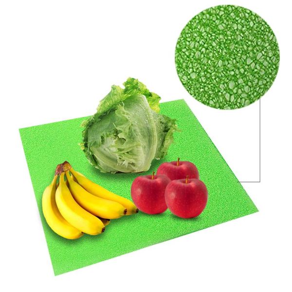 

4pc fruit & vegetables life extender liner for refrigerator drawers 3mm mats pads