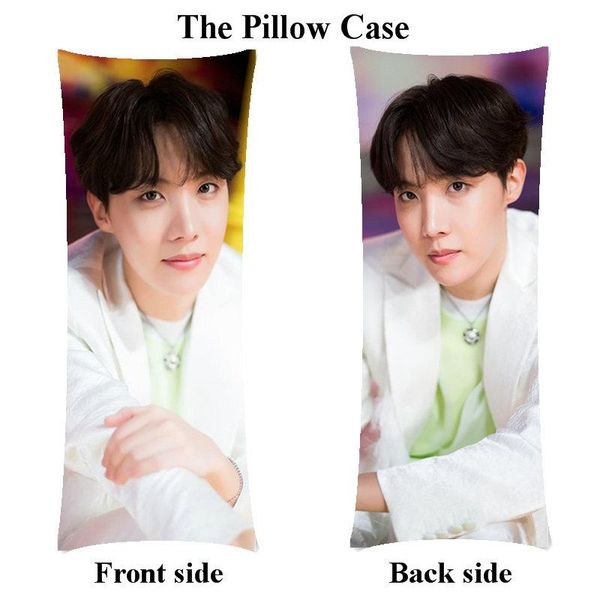 

pillow case korea kpop long pillowcase woman j-hope cover only