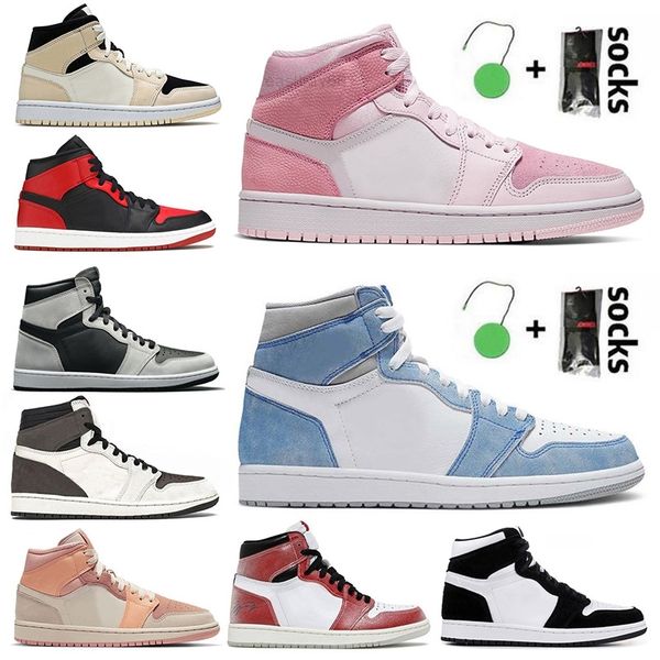 

2021 with socks jumpman 1 1s selling mens women basketball shoes retro high og hyper royal travis cactus jack barely orange banned