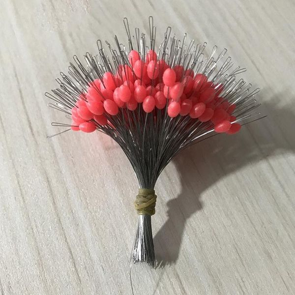 

fishing accessories 300pcs float rubber ser bobber cylindrical space fish line