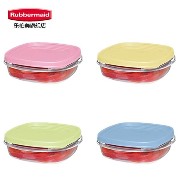 

rubbermaid food storage box bento box pp fresh-keeping bowl 710ml