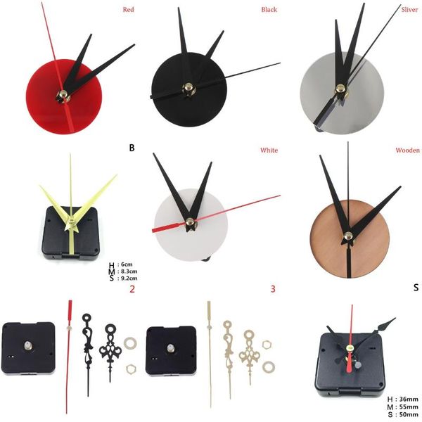 

self-made wall clock or parts quartz movement repair replacement kit clocks