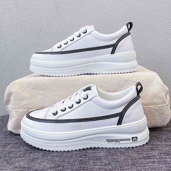 

dress shoes women's shoes fashion women's sports trend plutonium fall for woman vulcanized platform white x55h, Black