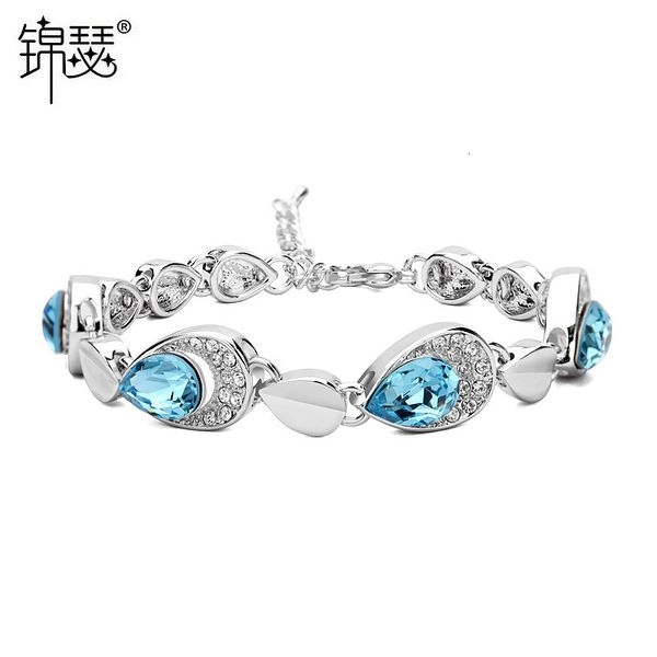 

bangles bracelet golden age crystal austria women's gift, Black