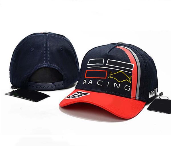 

f1 racing cap, men's and women's embroidered logo fashion sun hat, outdoor baseball cap