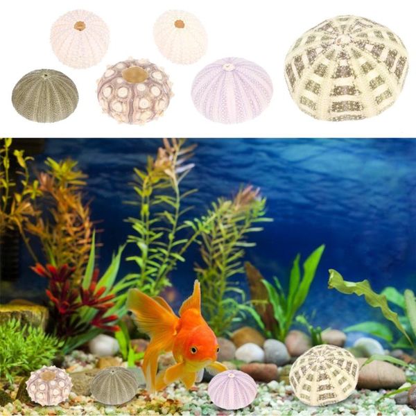 

novelty items 6pcs home sea urchin ornaments aquarium landscape decor accessories