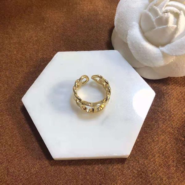 

high version new letter gold open ring rope hand ornament black friday deals, Silver
