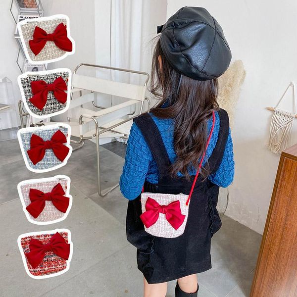 

diaper bags korean kids cute bow shoulder bag fashion girl crossbody arrival