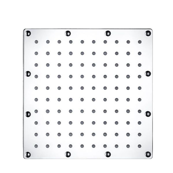 

square rainfall shower head temperature 3 color changing for bathroom fq-ing sets