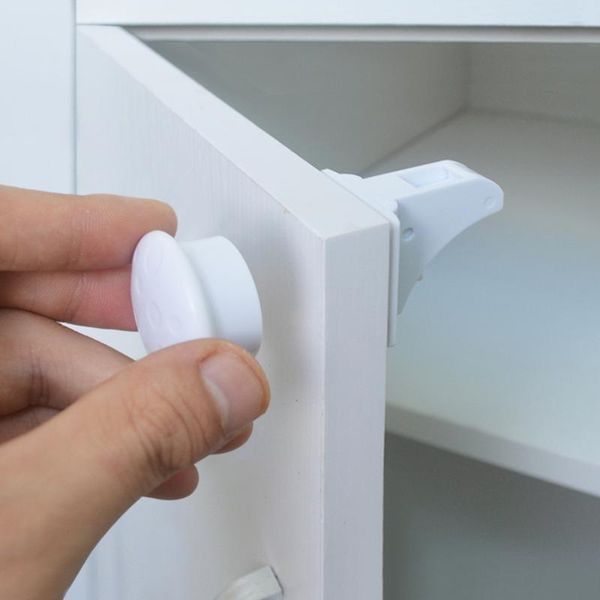 

carriers, slings & backpacks 5pcs locks home durable protective drawer cabinet lock safety magnetic