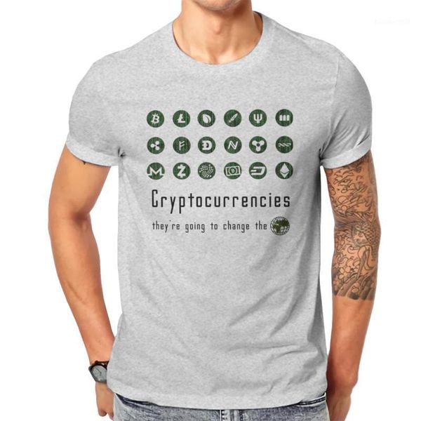 

men's t-shirts men crypto piechart hodl funny graphic tshirt, White;black
