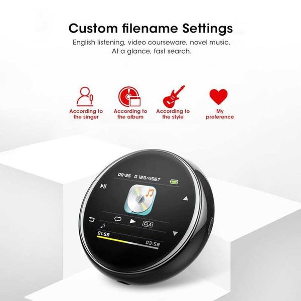 

portable sports bluetooth mp3 player touch screen music fm recorder & mp4 players