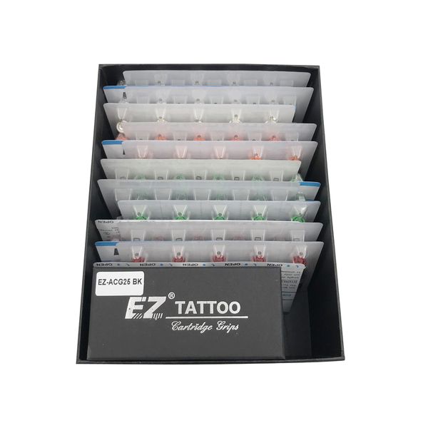 

ez tattoo kits 100 pieces assorted ez revolution cartridge tattoo needles kits rl rs cm magnum with 2 aluminum cartridge tubessc
