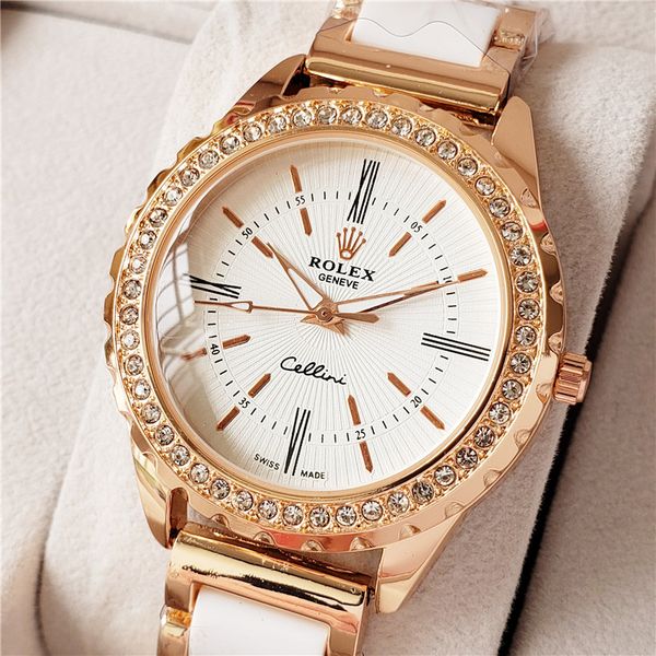 

Women Watches Diamond fashion watch Special Design Relojes De Marca Mujer Rose gold Lady Dress Wristwatch Quartz Clock, Slivery;brown