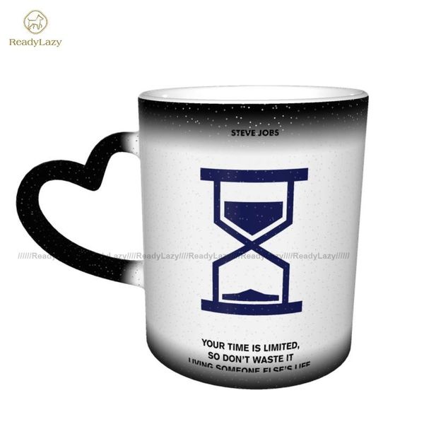 

steve jobs mug chat the changes color vintage porcelain cups mugs