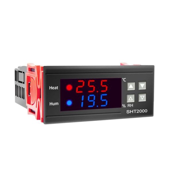 

smart home control sht2000 temperature humidity controller thermostat humidistat indoor brewing incubator thermometer hygrometer ac110-230v