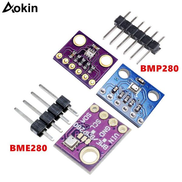 

integrated circuits bme280 bmp280 3.3 digital temperature humidity barometric pressure sensor module for arduino replace bmp180