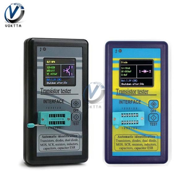 

multimeters m328 transistor tester mega328 multi-purpose thyristor capacitance resistor inductance meter tft 128*160 lcd display