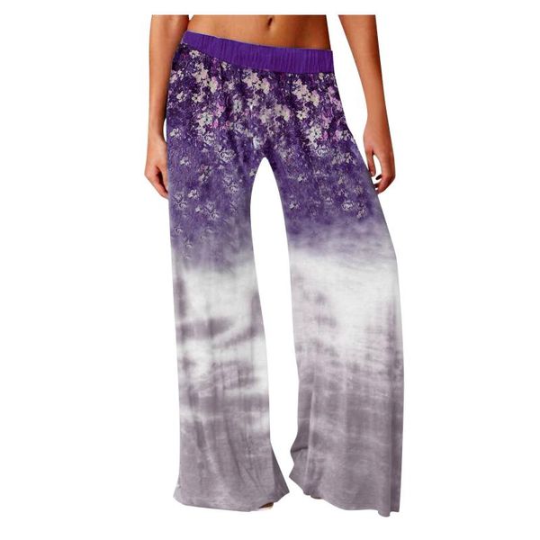 

women's shorts pants comfy print pajama stretch drawstring palazzo lounge wide leg long pant female clothing pantalon pour femme, White;black