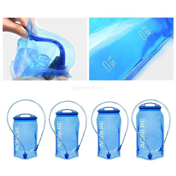

hydration packs outdoor camping water reservoir bladder pack storage bag bpa 1l 1.5l 2l 3l running vest backpack