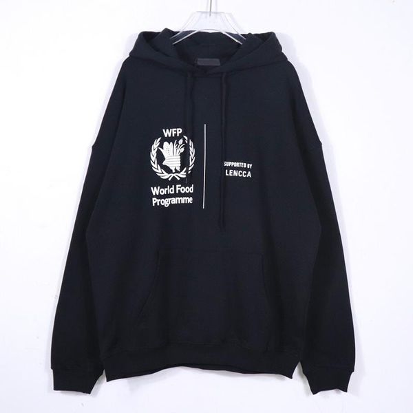 

21fw autumn winter oversized hoodie skateboard high street hoody streetwear hooded sweatshirt, Black