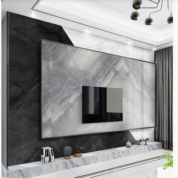 

wallpapers modern 3d murals wallpaper for living room minimalist marble background wall