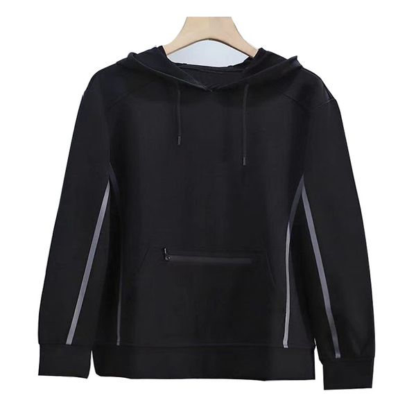 

men's designer hoodie classic fabric fashion luxury letter print hoodie, Black