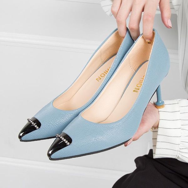 

dress shoes women arrival 2021 pumps designer heels wedding tacones altos mujer sexy, Black