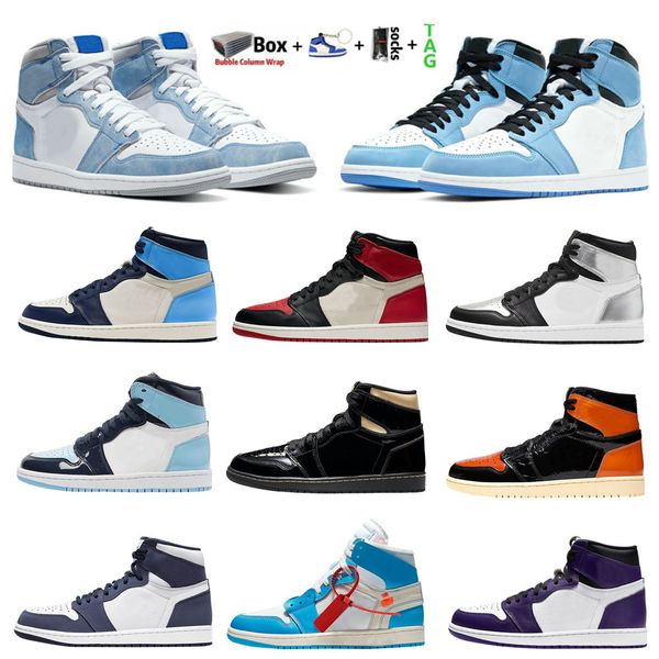 

basketball shoes jumpman 1 university blue chicago men court purple dark mocha high og 1s unc hyper royal womens trainers sneakers sports