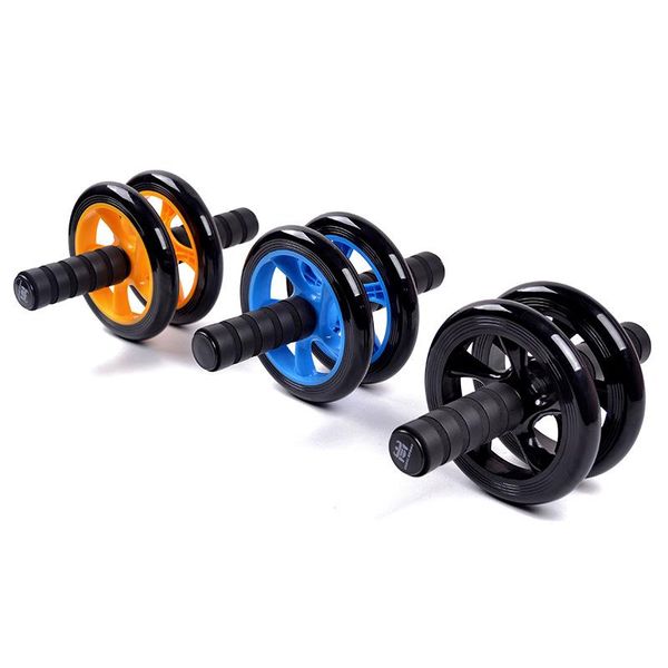 

two-wheel power roller indoor abdominal crunch board belly holding control ab rocket strength training equipment exercise