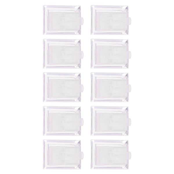 

jewelry pouches, bags 10pcs acrylic ring display stand racks transparent shop holders, Pink;blue