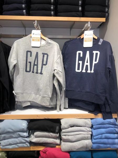 

brand hoodie gap carbon soft ground fleece sports sweater 619782 new lovers in autumn 2021, Black