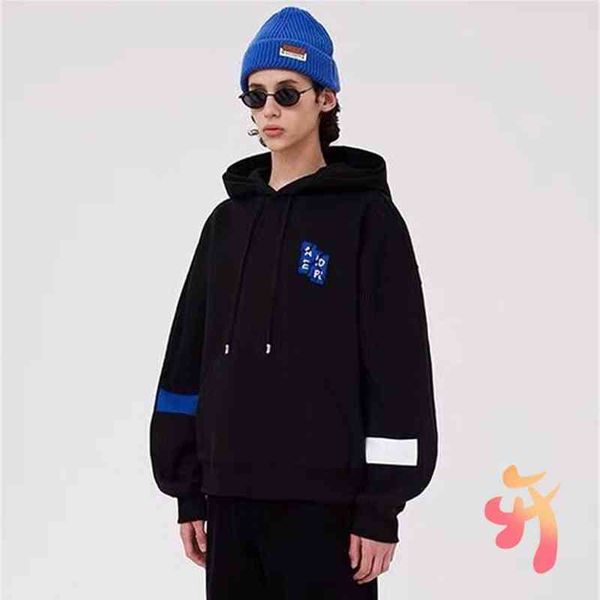 

men's women's large hoodies, casual sweaters, 6th anniversary high-quality embroidery, Black