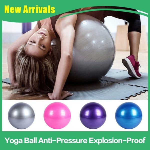 

25/55/65/75/85cm yoga ball anti-pressure explosion-proof gymnastic fitness pilates indoor home gym training with pump balls