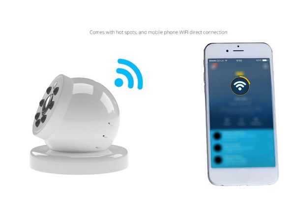 

cameras wireless 720/1080p wifi ip camera with spot 140 degree view angle