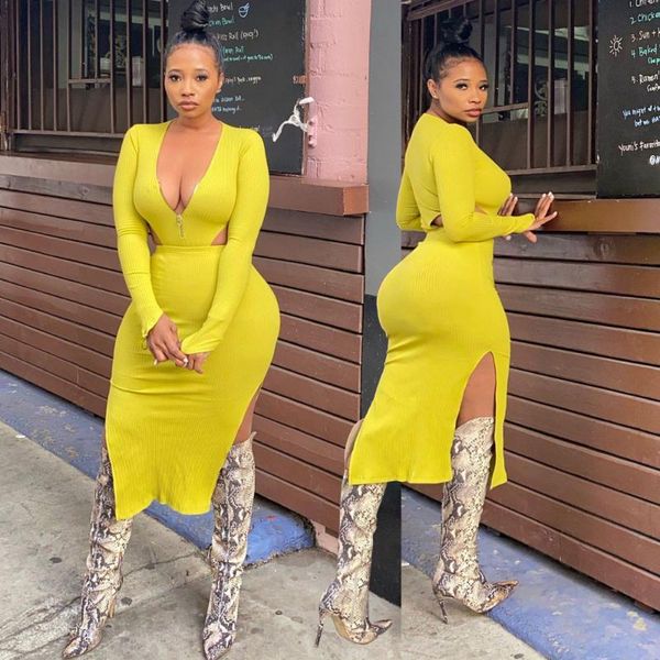 

casual dresses winter dress women ladies 2022 fashion tight bodycon clothes party night vestidos elegant bandages66309, Black;gray
