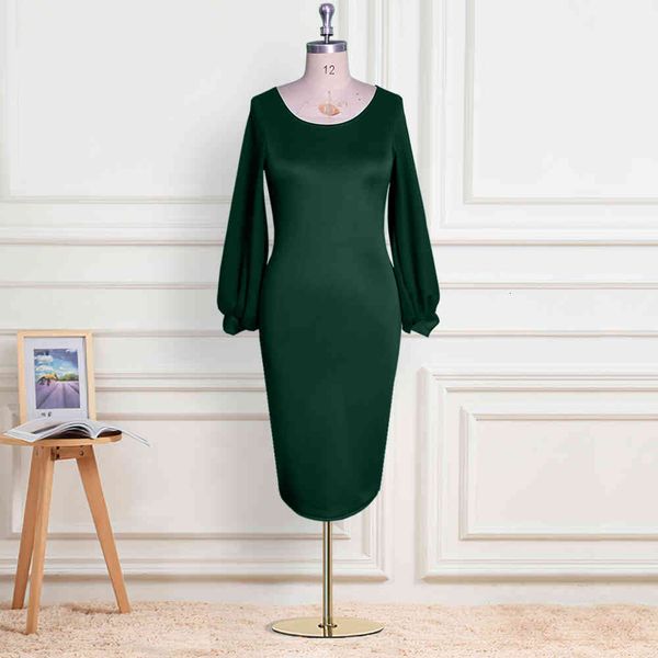 

dress women's dresses shreds chiffon long dark green lantern bodycon thin party celebrate african female fashion dressed pvx9, Black;gray