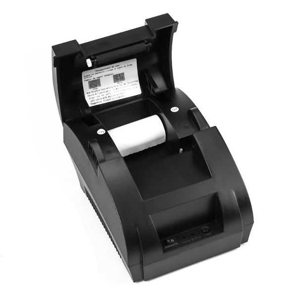 

printers original zj 5890k 58mm thermal receipt bill printer universal ticket support cash drawer driver dot-matrix