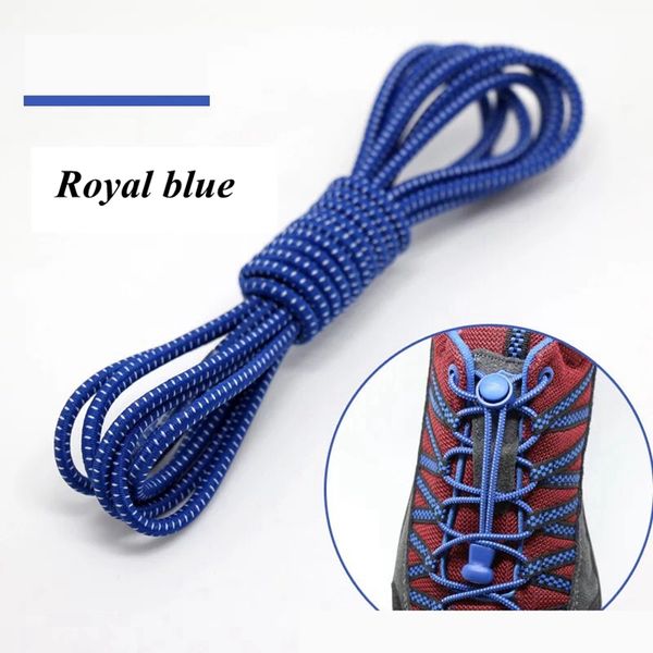 10Pair Sneaker Shoe Elastic No Tie Stretching Lock Lacci pigri Lacci in gomma rapidi Shoestrings