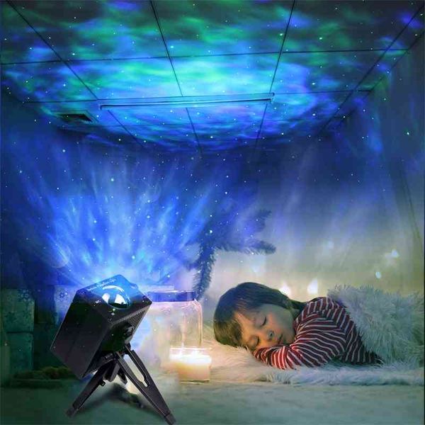 

new star sky projection car mounted laser music water pattern led nebula stage lamp night light atmosphere