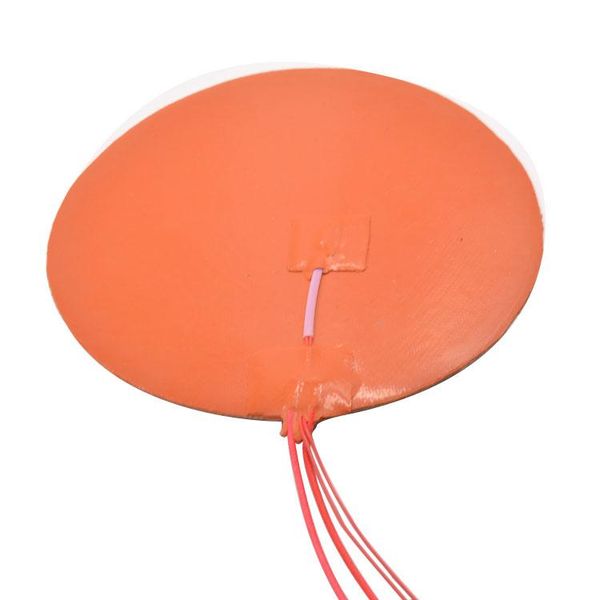 

carpets silicone heating pad heater 400mm for 3d printer circular heat bed